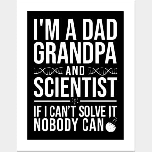 Dad Scientist Posters and Art